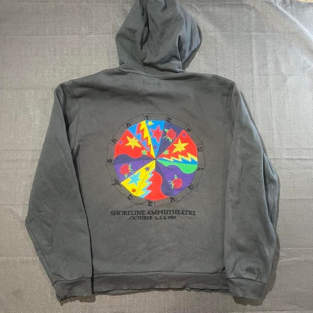 Marine layer Grateful Dead shoreline amphitheater 1987 marine layer hoodie S - Picture 2 of 8